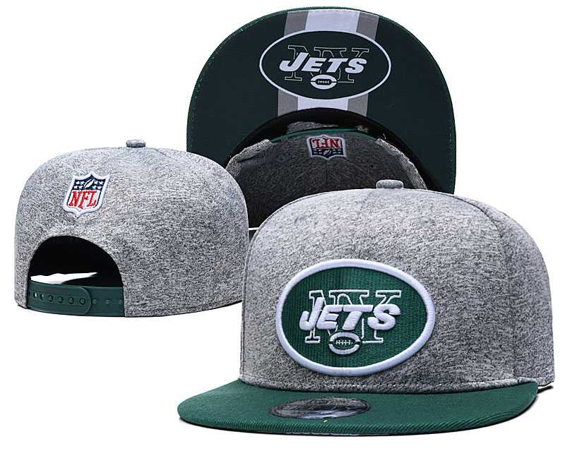 New York Jets Team Logo Adjustable Hat GS (1)